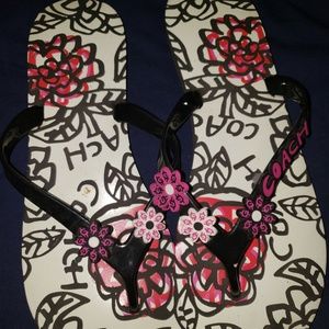 Coach Flip Flops